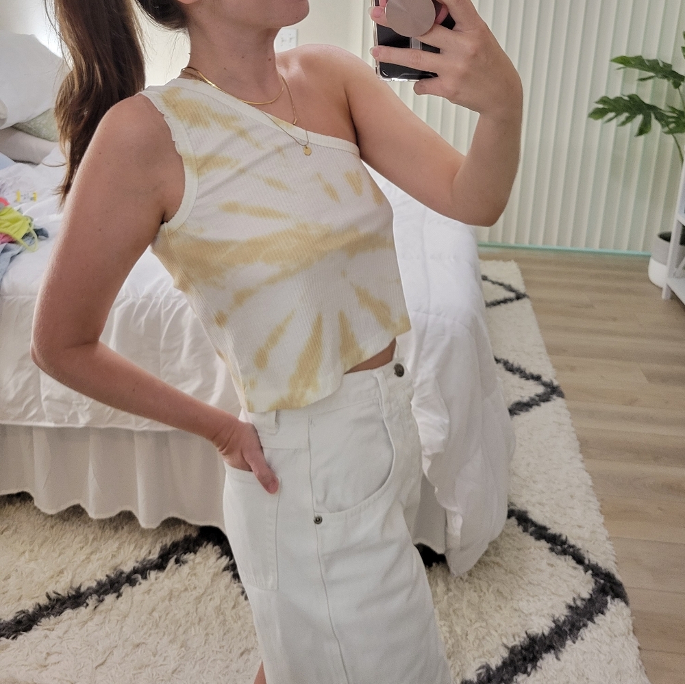 Forever 21 NWT One shoulder croptop - Picture 8 of 10